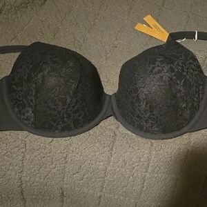 SKIMS Elegant Black Lace Bra